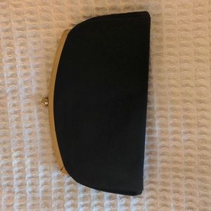 Vintage Black Gold Clutch